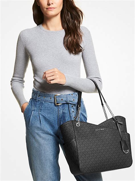 michael kors jet set shoulder tote|michael kors jet set luggage.